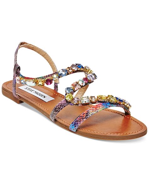 steve madden colorful sandals.